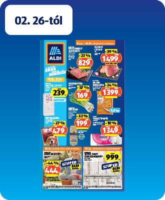 ALDI online akciós újság