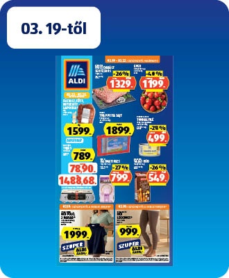 ALDI online akciós újság