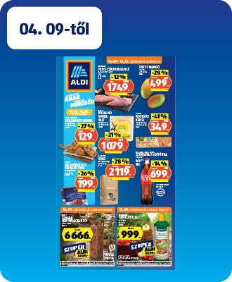 ALDI online akciós újság