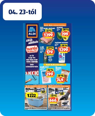 ALDI online akciós újság