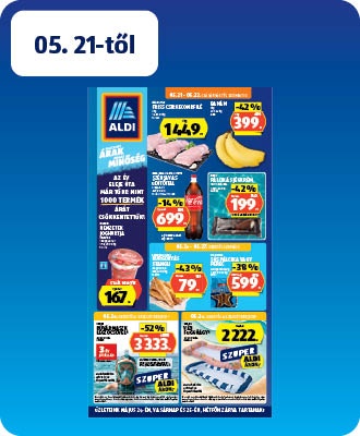 ALDI online akciós újság