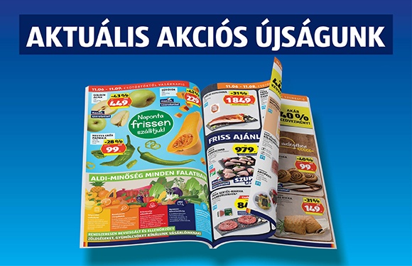 ALDI online akciós újságok