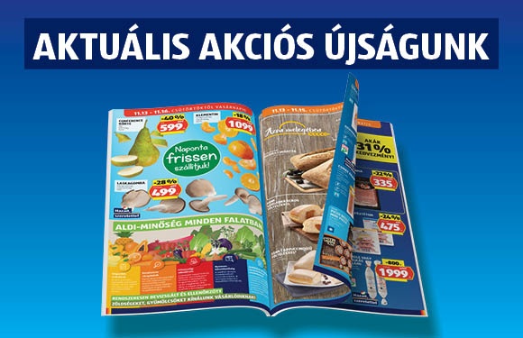 ALDI online akciós újságok