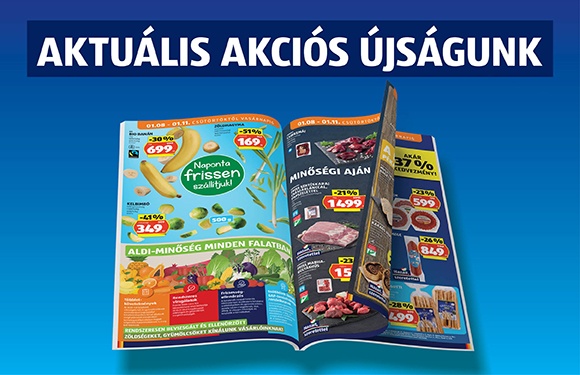 ALDI online akciós újságok