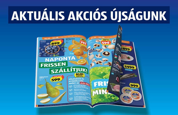 ALDI online akciós újságok