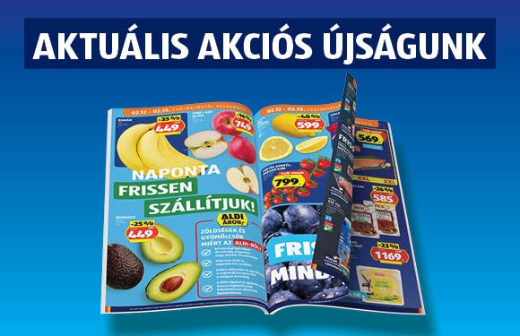 ALDI online akciós újságok