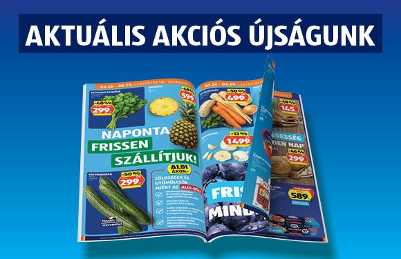 ALDI online akciós újságok