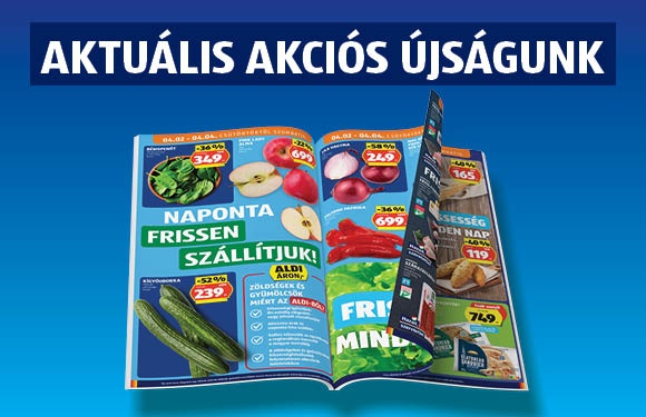 ALDI online akciós újságok