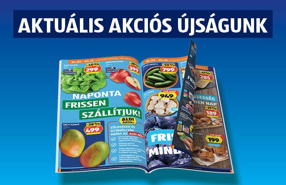 ALDI online akciós újságok