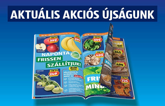 ALDI online akciós újságok