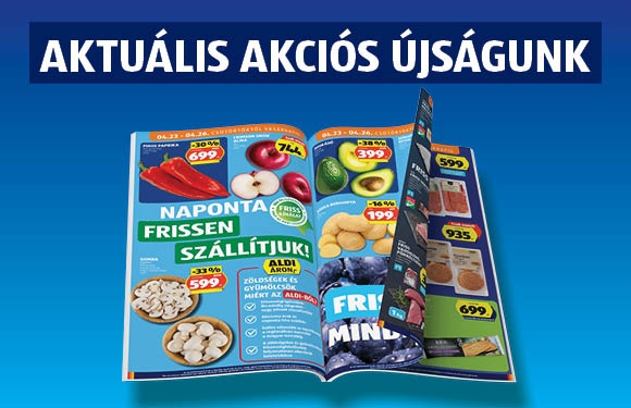 ALDI online akciós újságok