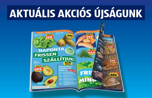 ALDI online akciós újságok