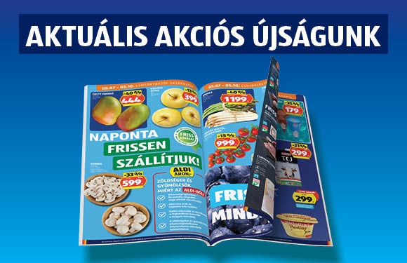 ALDI online akciós újságok
