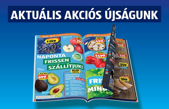 ALDI online akciós újságok