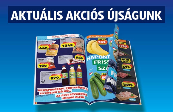 ALDI online akciós újságok