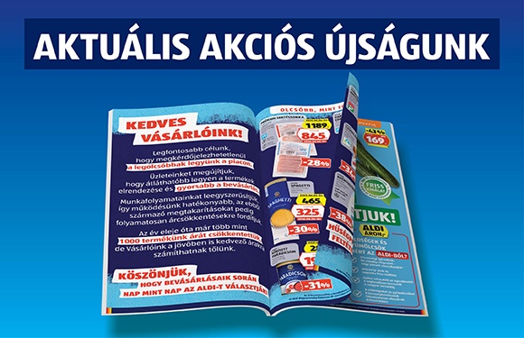 ALDI online akciós újságok