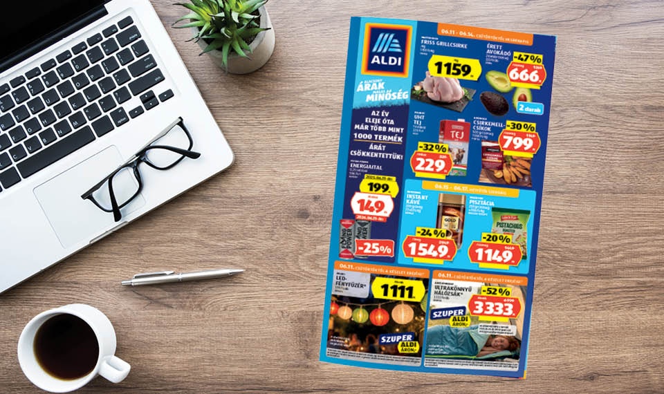 Fedezd fel online akciós újságainkat! Itt tájékozódhatsz a legfrissebb ajánlatainkról és akcióinkról egyszerűen és kényelmesen.