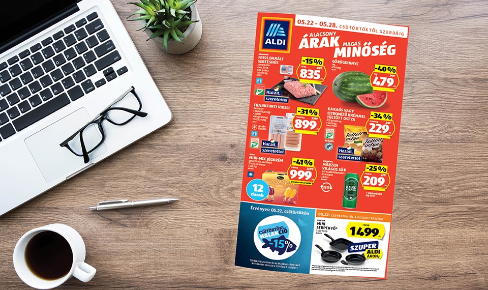 Fedezze fel online akciós újságainkat! Itt tájékozódhat a legfrissebb ajánlatainkról és akcióinkról egyszerűen és kényelmesen.