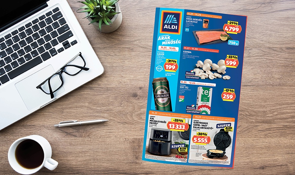 Fedezze fel online akciós újságainkat! Itt tájékozódhat a legfrissebb ajánlatainkról és akcióinkról egyszerűen és kényelmesen.