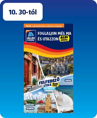ALDI Utazás katalógus