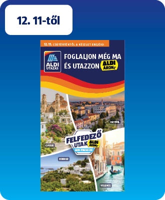 ALDI Utazás katalógus