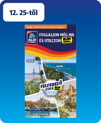 ALDI Utazás katalógus