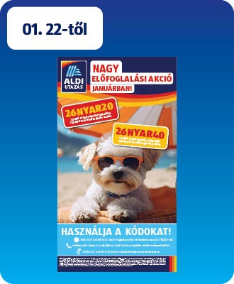 ALDI Utazás katalógus