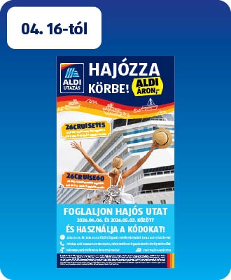 ALDI Utazás katalógus