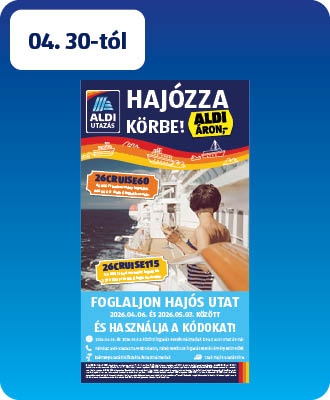 ALDI Utazás katalógus