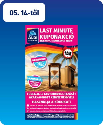 ALDI Utazás katalógus