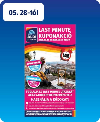 ALDI Utazás katalógus