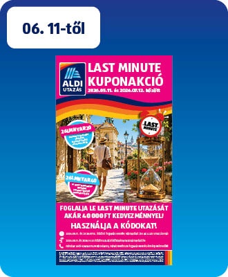 ALDI Utazás katalógus