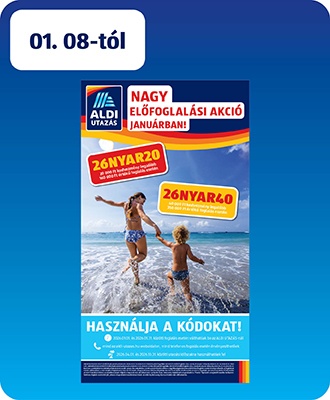 ALDI Utazás katalógus