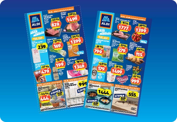 ALDI - Nézd meg online akciós újságainkat!
