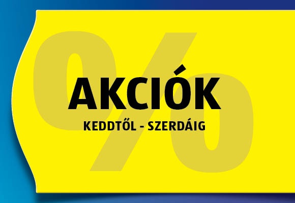 Akciók keddtől szerdáig, 2026.04.07-től 2026.04.08-ig