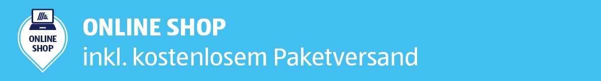 Hinweis inklusive kostenlosem Paketversand