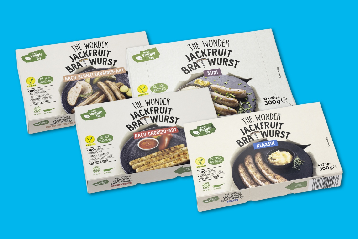 Neu: Vegan und günstig Grillen mit „The Wonder Vegane Bratwürstchen“ auf Jackfruitbasis