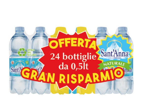 SANT'ANNA Acqua naturale XXL