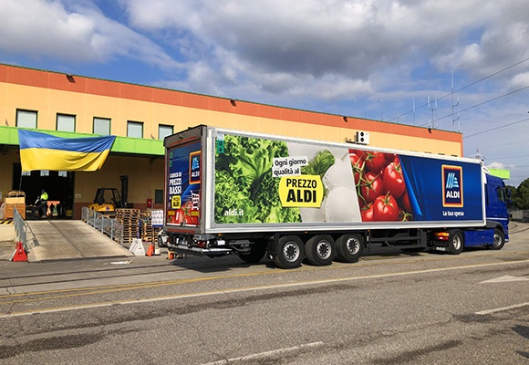 ALDI Italia al fianco della popolazione ucraina