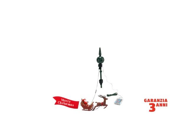 HOME CREATION Animazione LED per albero di Natale