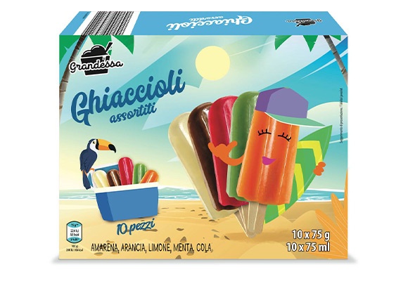 Ghiaccioli assortiti