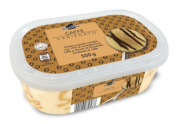 Vaschetta gelato caffè