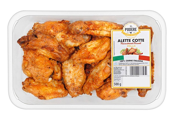 Ali pollo cotte speziate