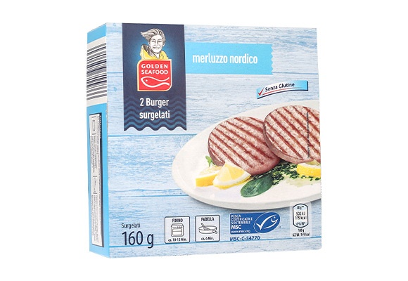 Burger di merluzzo MSC