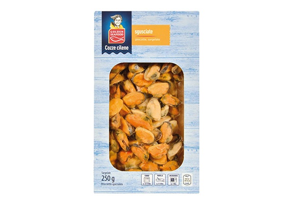 Cozze cilene sgusciate