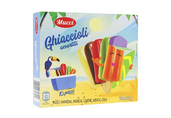 Ghiaccioli assortiti