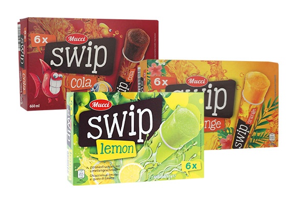 Ghiaccioli Swip Cola/Limone/Arancia