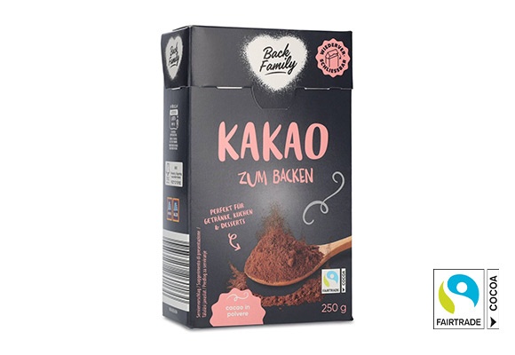 BACK FAMILY Cacao in polvere 20/22%