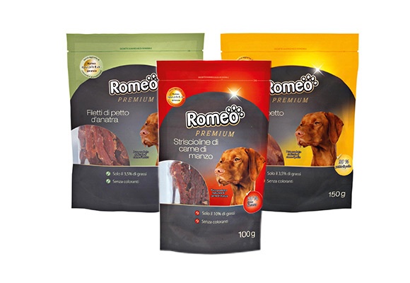 Snack per cani senza cereali Romeo