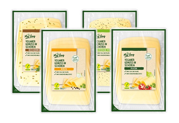 Specialità vegane a fette